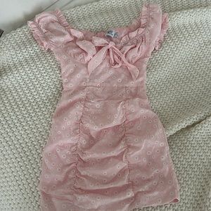 🌼 Princess Polly pink daisy mini dress Size 2
